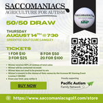 Image of  50/50 Tickets: 8 for