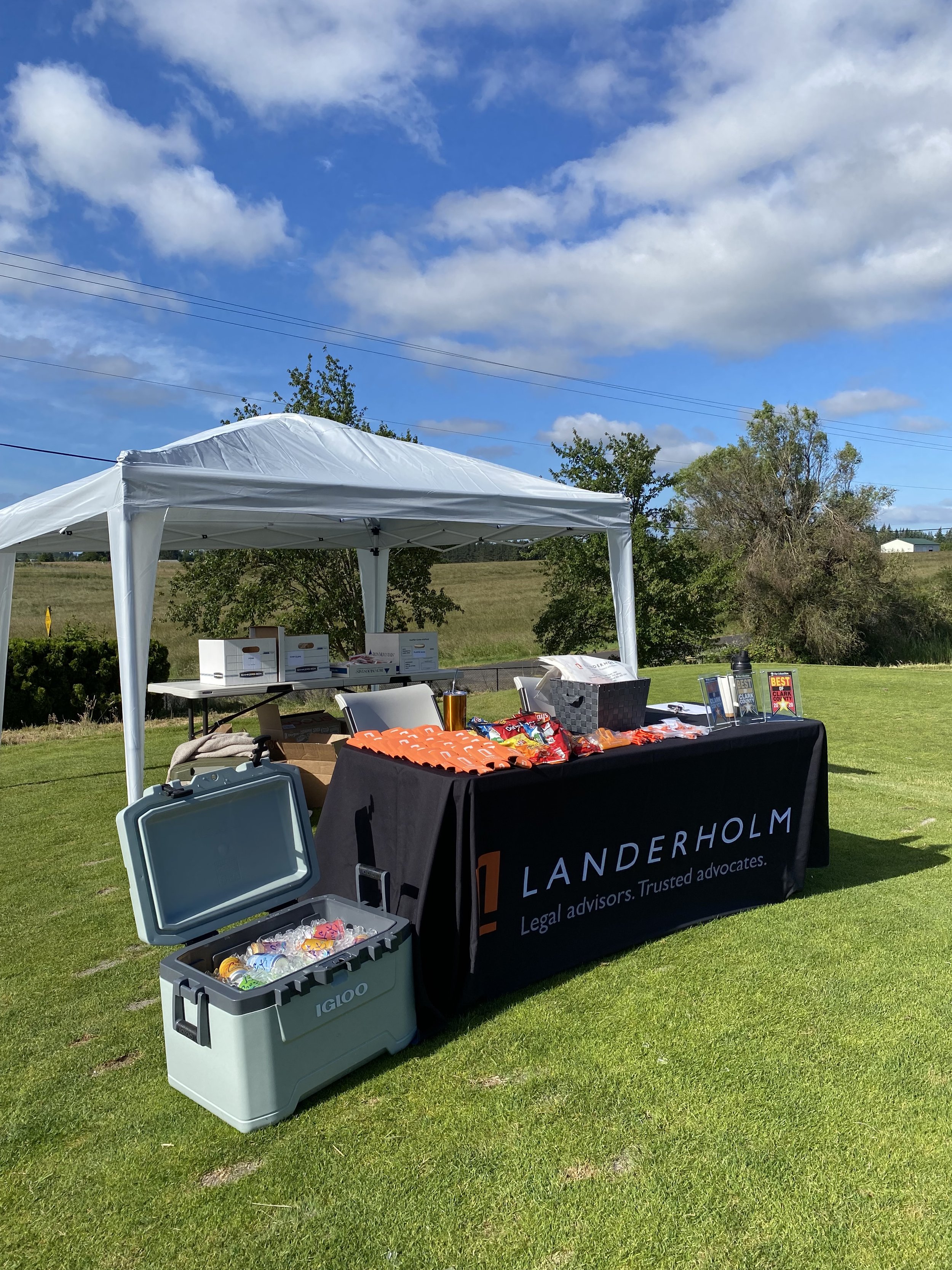 Paul Bunyan Golf Outing 2025 - Default Image of Hole Sponsor WITH Booth