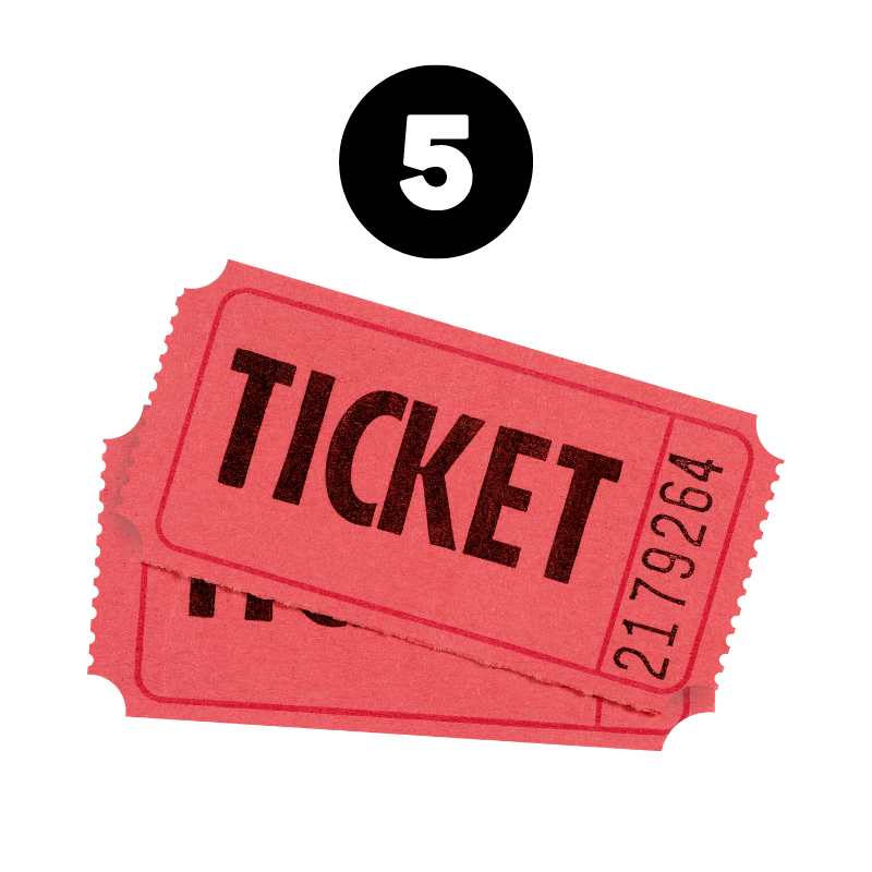 2026 PBEXPO Charity Golf Tournament - Default Image of 5 Raffle Tickets