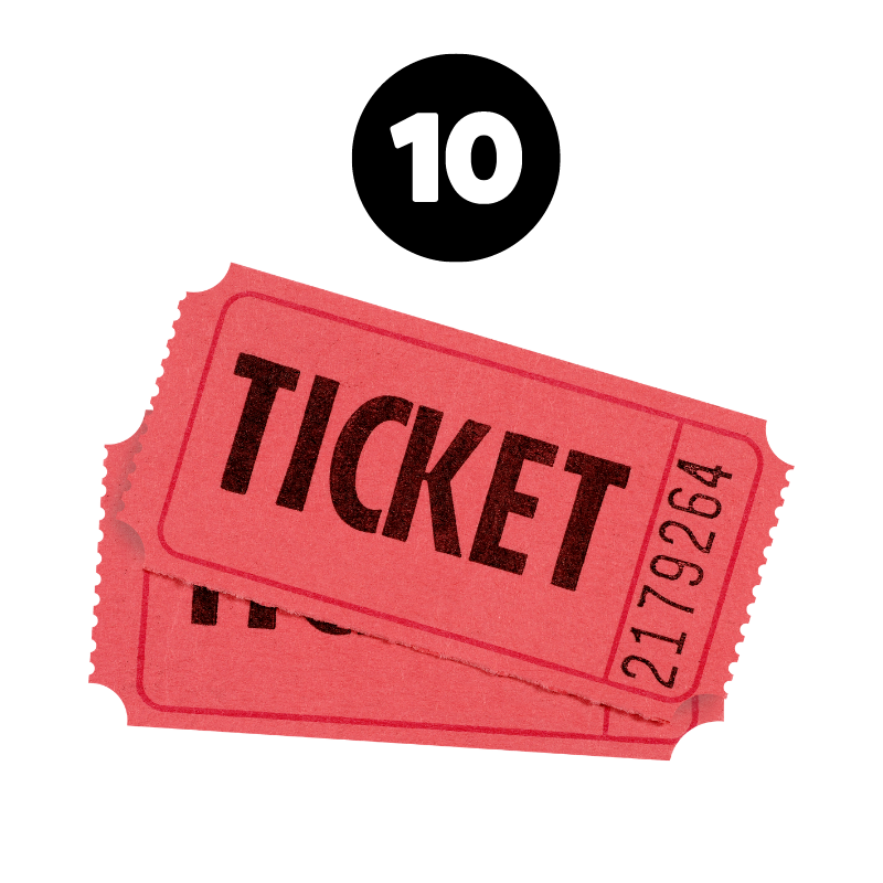 2026 PBEXPO Charity Golf Tournament - Default Image of 10 Raffle Tickets