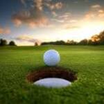 Image of Emerald Sponsor with 8 Golfers 