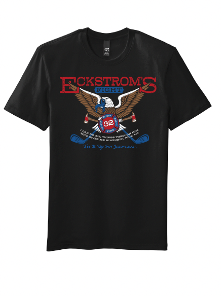 Tee it up for Jason! - Default Image of Eckstrom's Fight T-shirt XXL