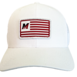 Image of White Maritime Flag Hat