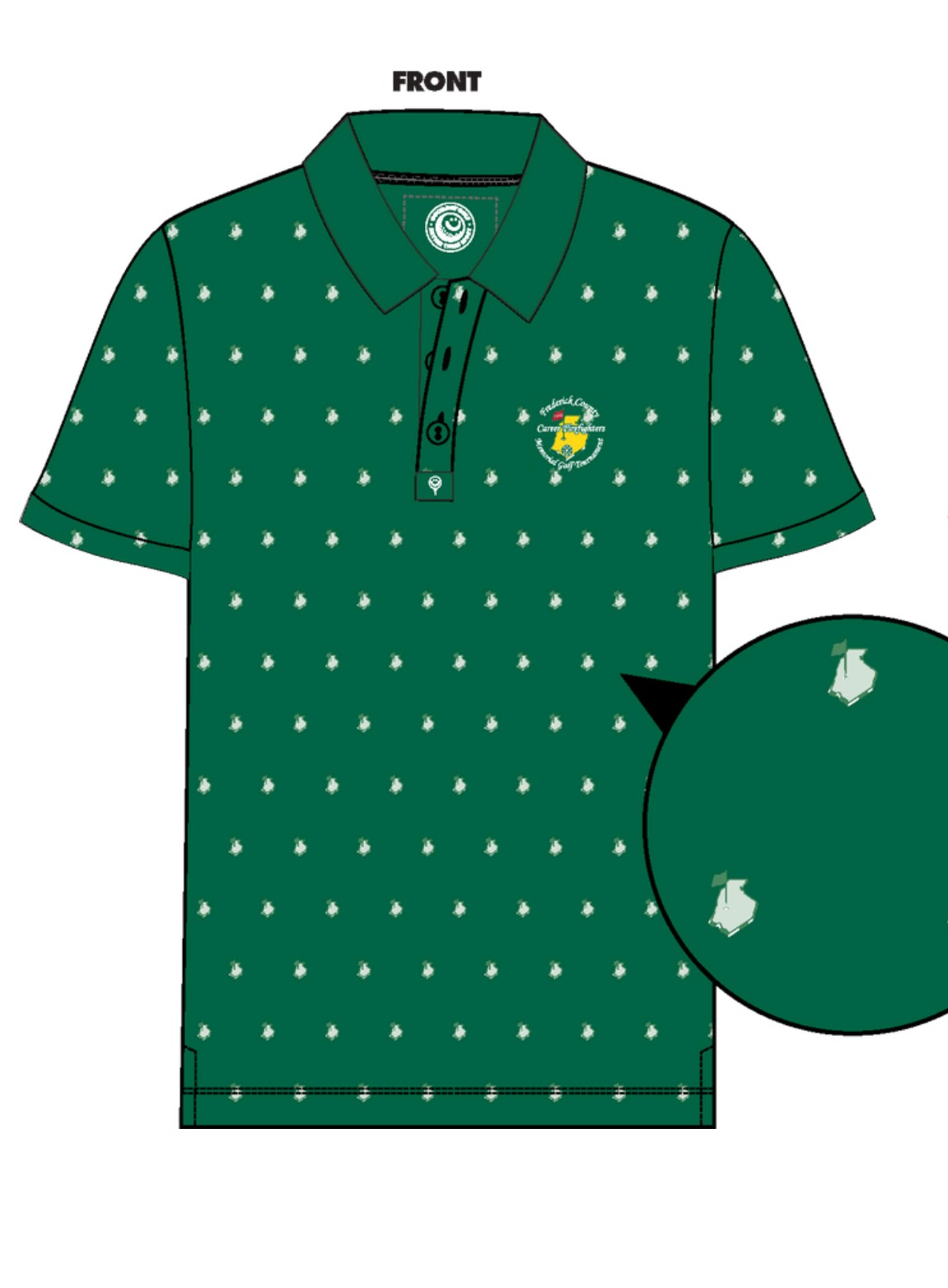 Frederick County Career Firefighters Memorial Golf Tournament - Default Image of Tournament Polo
