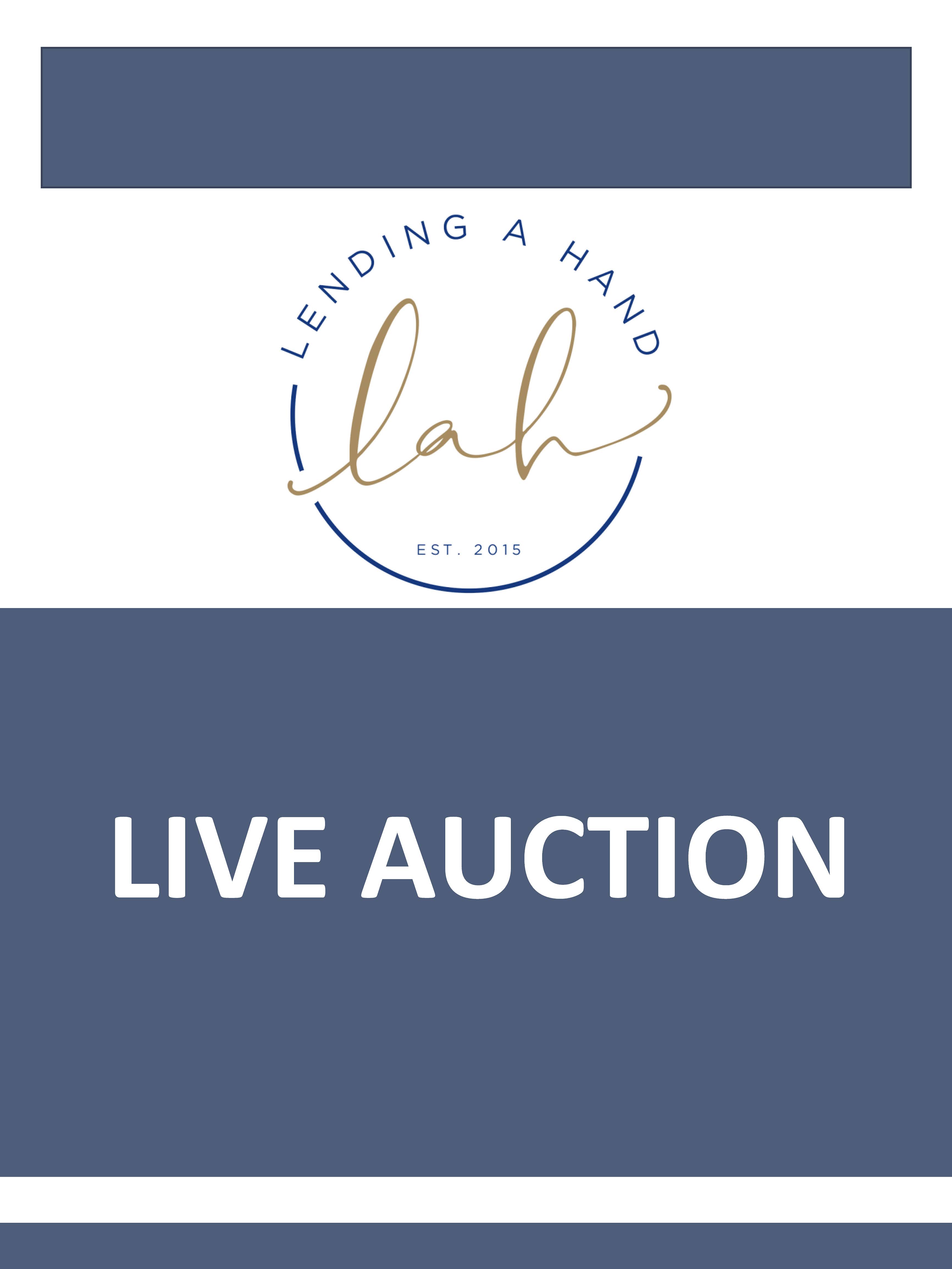 Lending a Hand - Default Image of SPONSOR: LIVE AUCTION (includes 4 golfers)