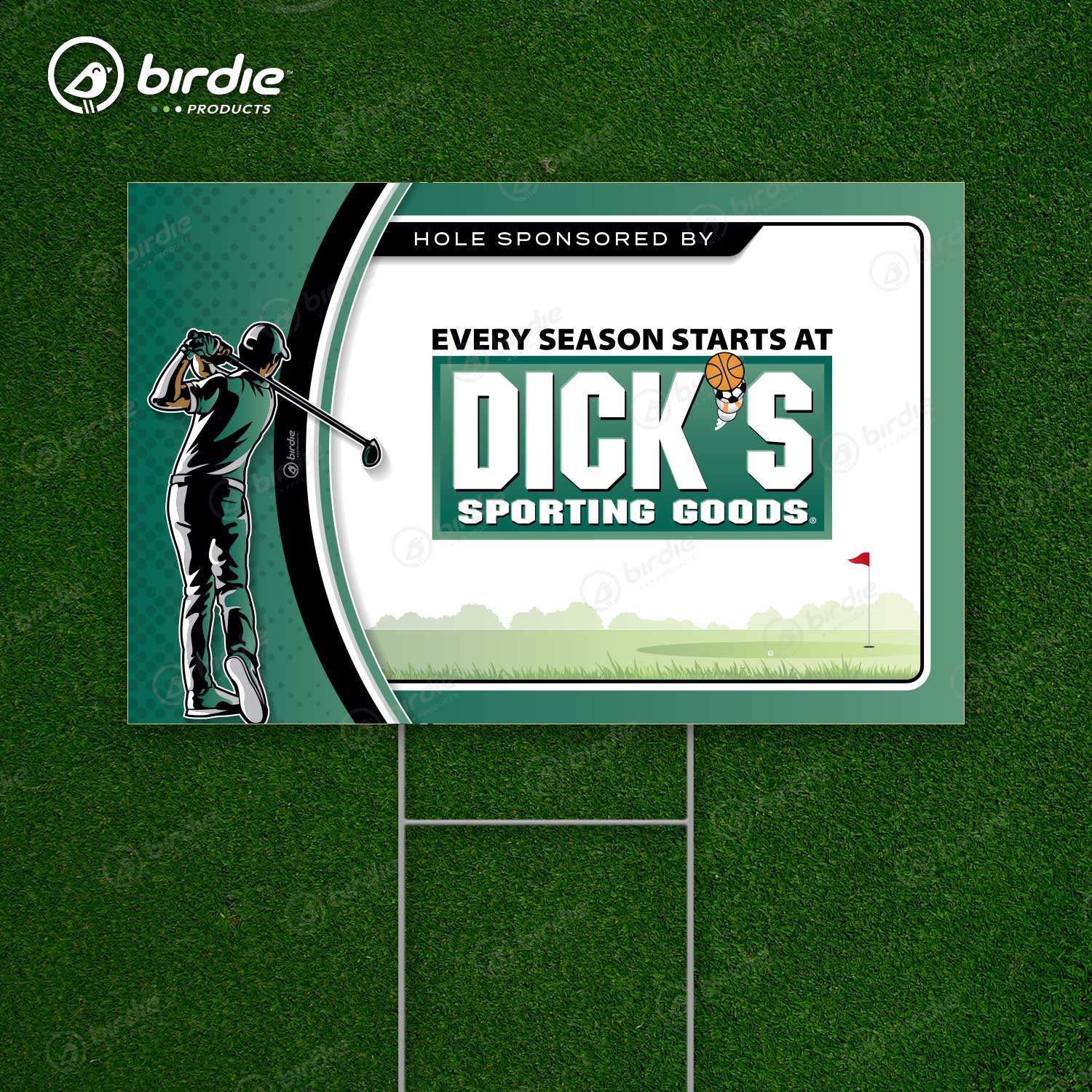 QT Aerospace Golf Charity Golf Tournament - Default Image of Golf Tee Box Sign