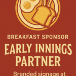 Image of Breakfast Sponsor – “Early Innings Partner”