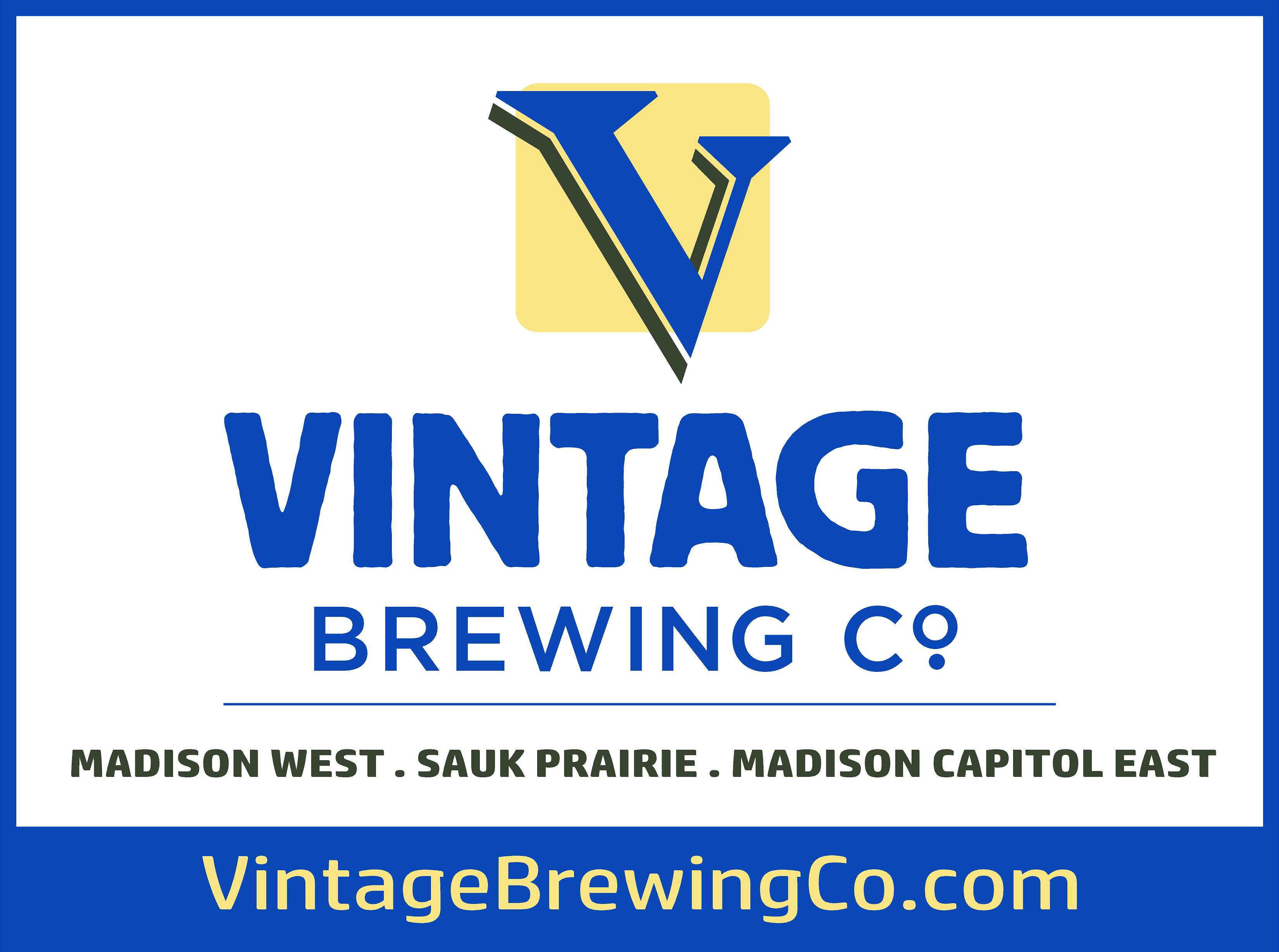 Hole Sponsor - Vintage Brewing Co. - Logo