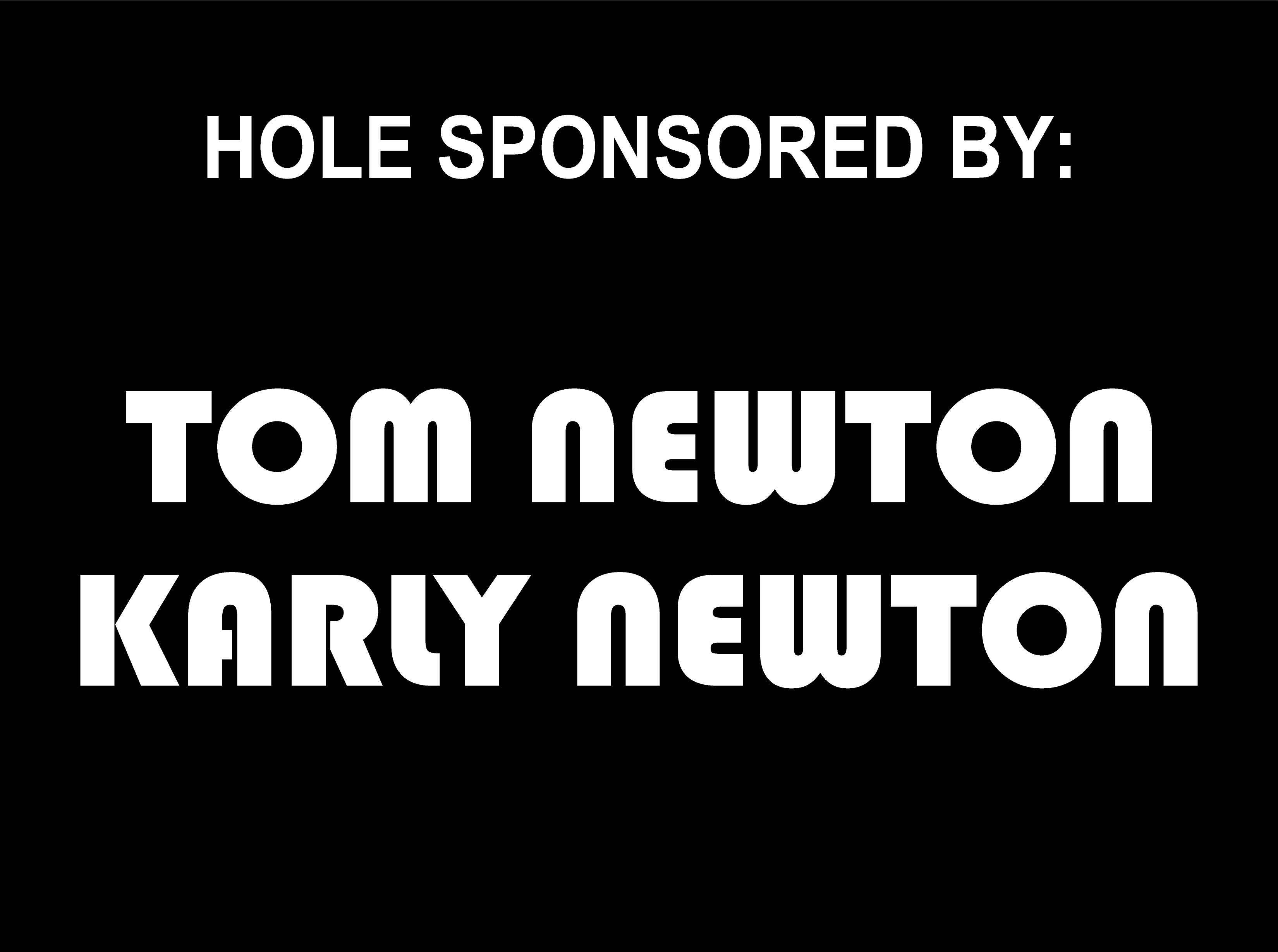 Hole Sponsor - Tom & Karly Newton - Logo