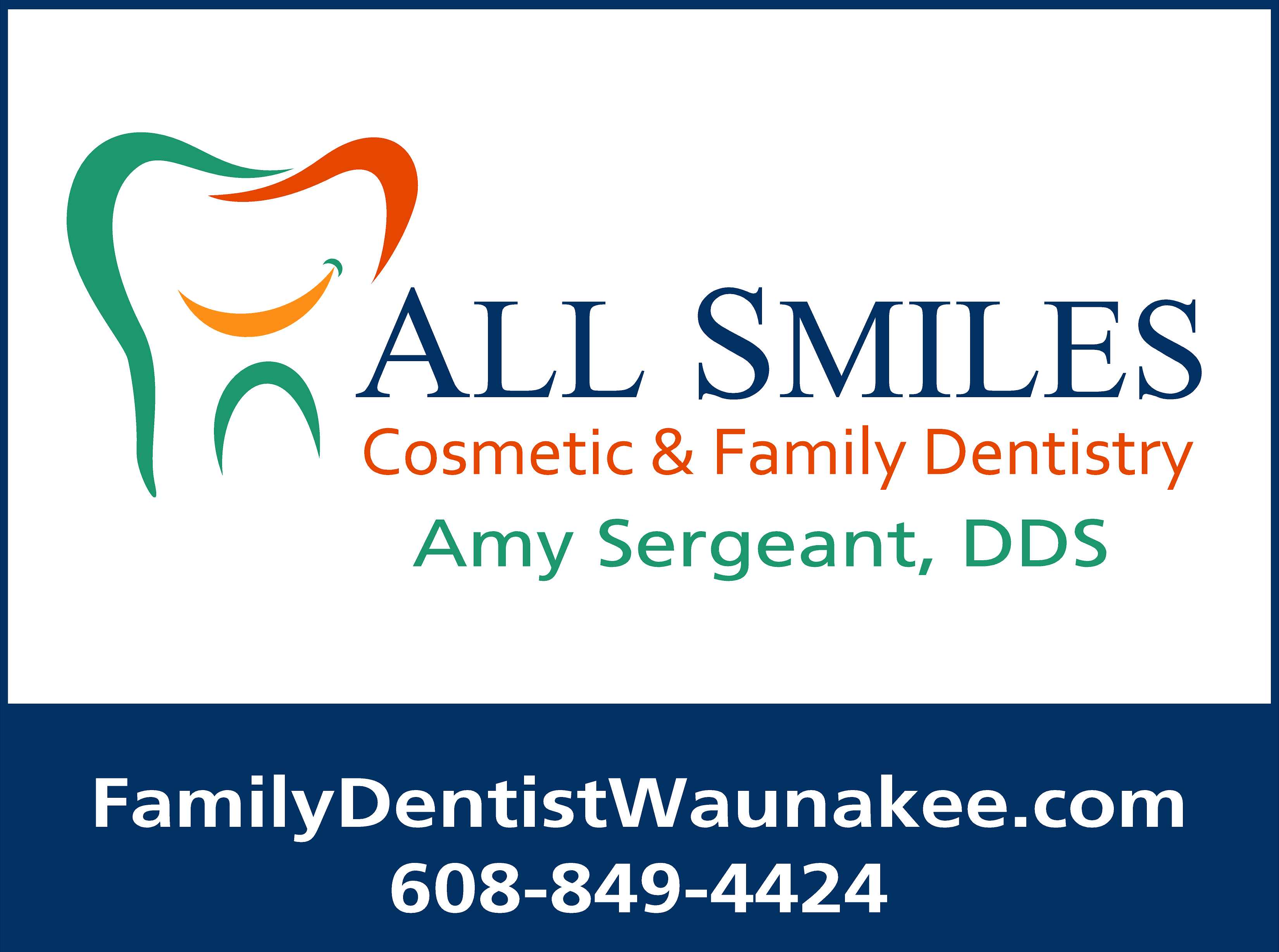 Hole Sponsor - All Smiles Dental - Logo