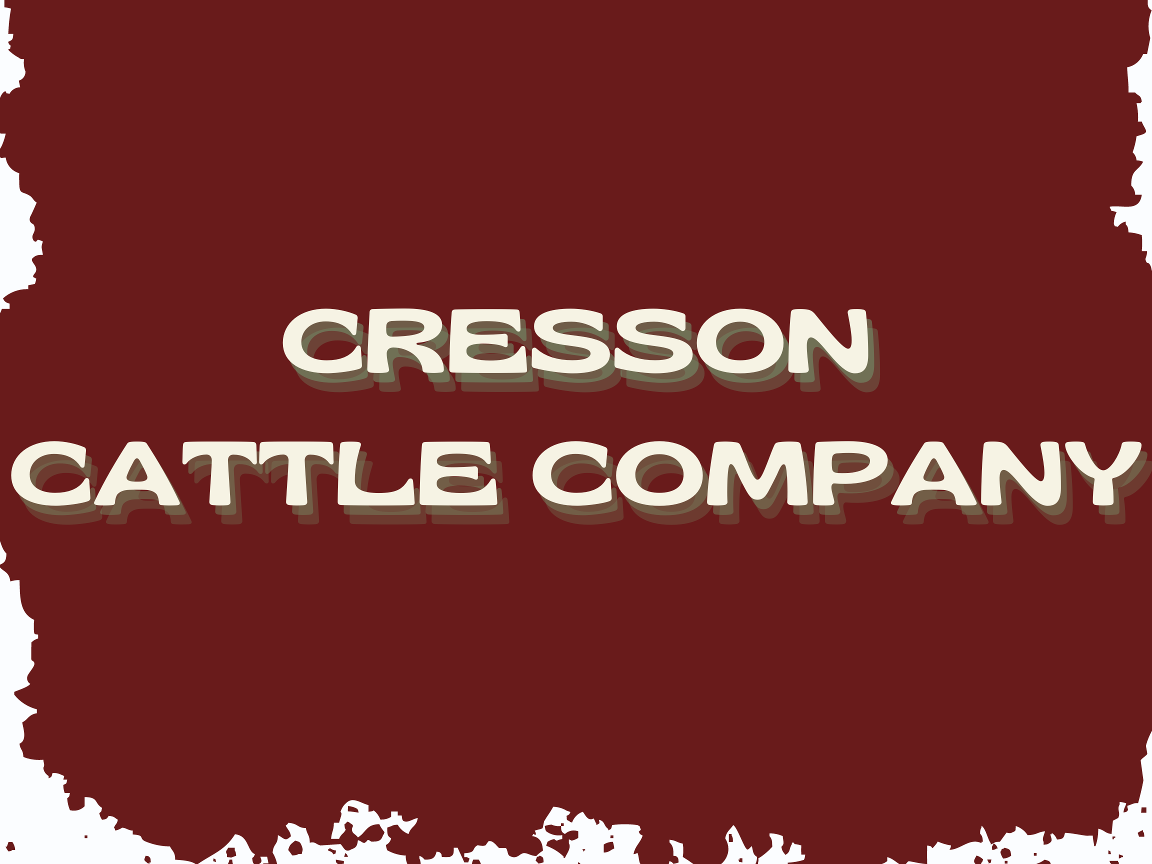 Hole Sponsor - Cresson Cattle Co.  - Logo