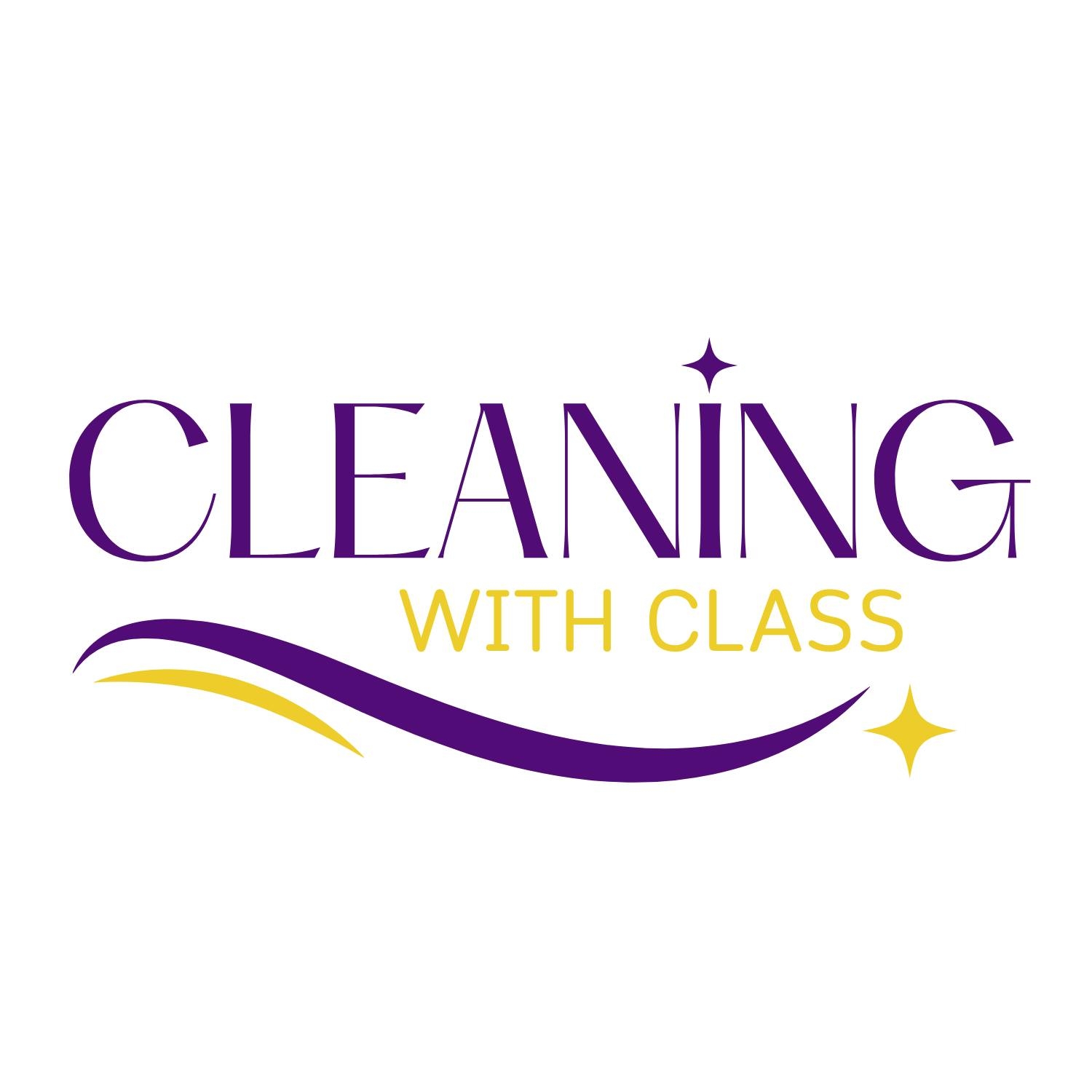 Raffle Prize Contributors - Cleaning with Class - Logo