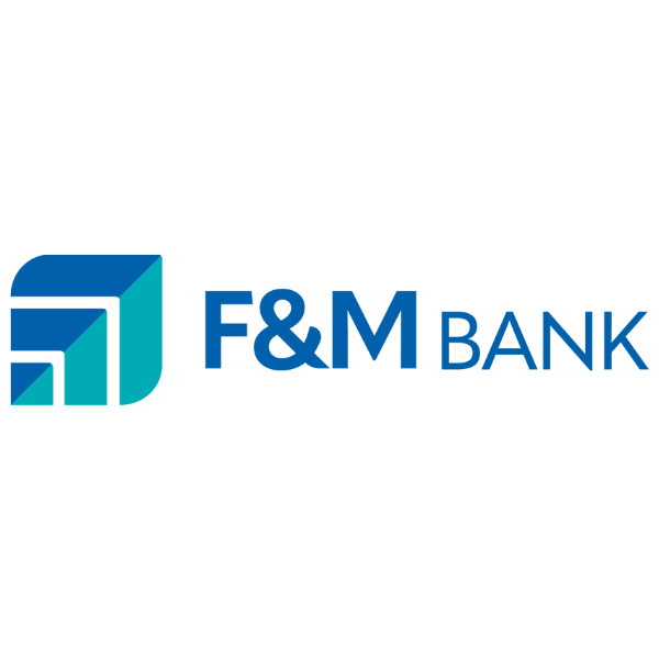 Hole Experience Sponsor – Create the Most Memorable Stop on the Course! - F&M Bank - Logo