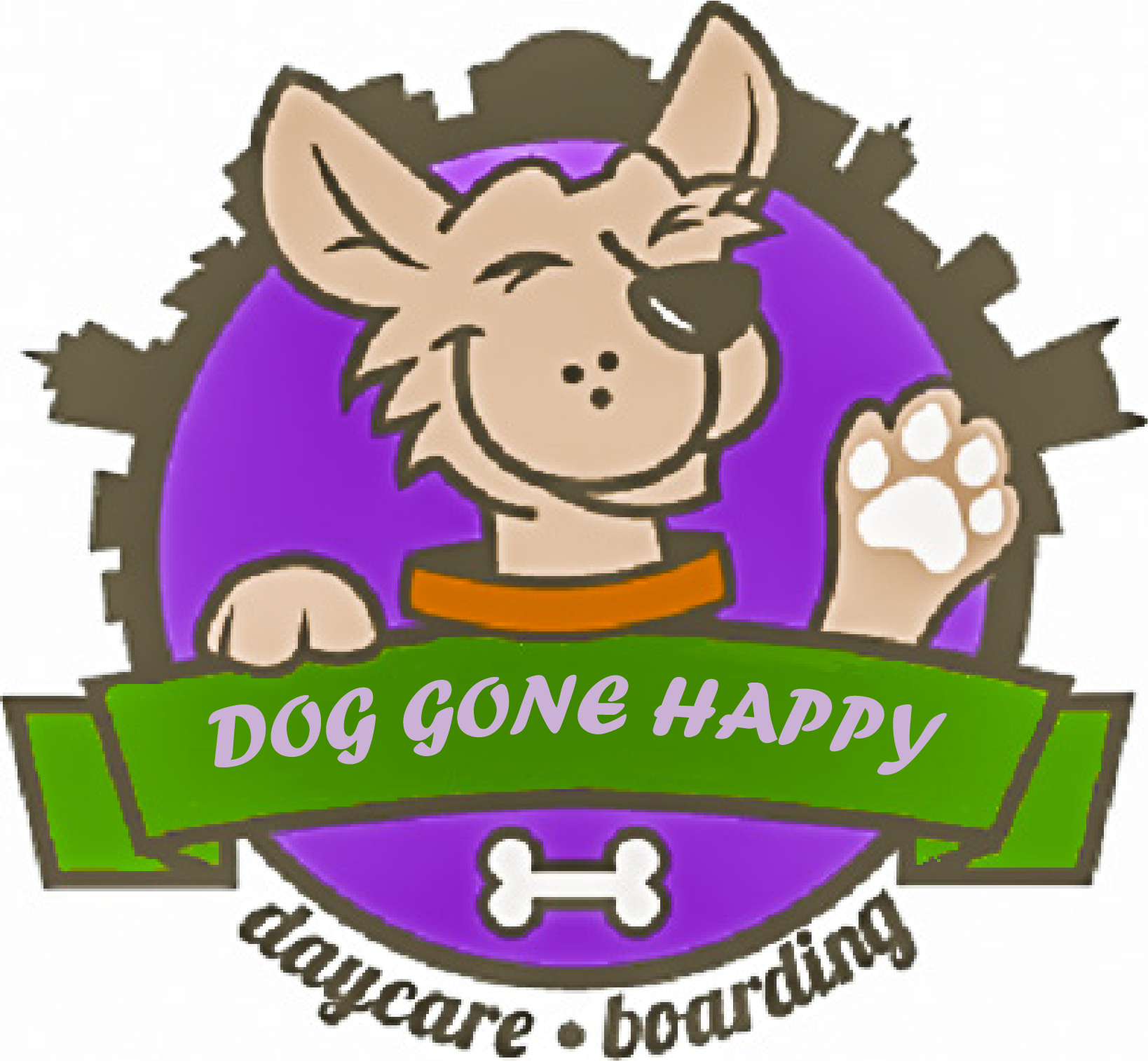 Tee Sponsor - Dog Gone Happy Boarding and Daycare - Logo