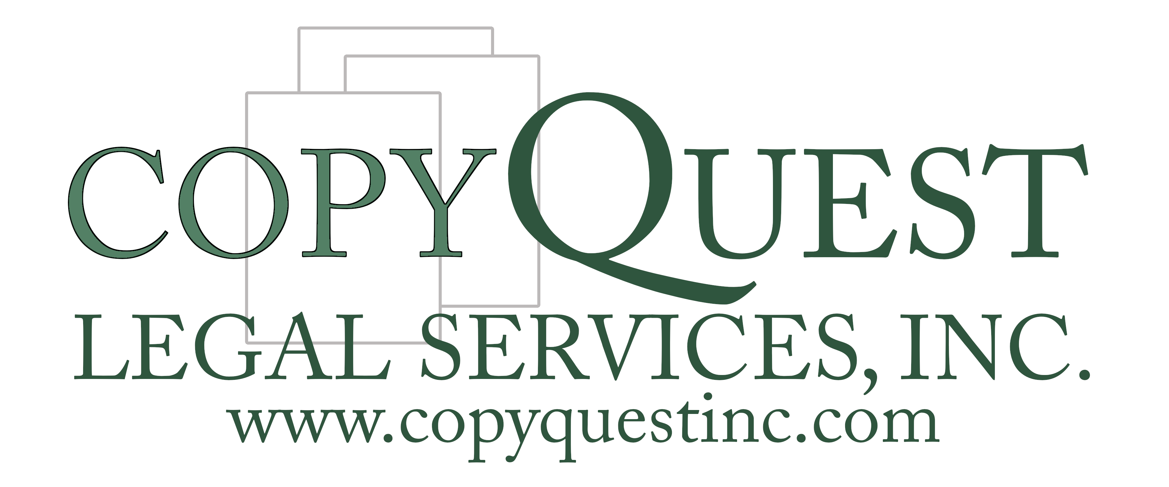 Tee/Green Sponsors - Copy Quest Legal Services, Inc. - Logo