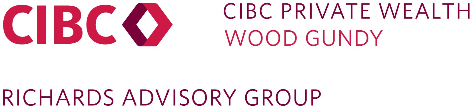 Hole Sponsor - CIBC Wood Gundy - Richards Advisory Group - Logo