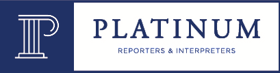 Platinum Sponsor - Platinum Reporters & Interpreters - Logo