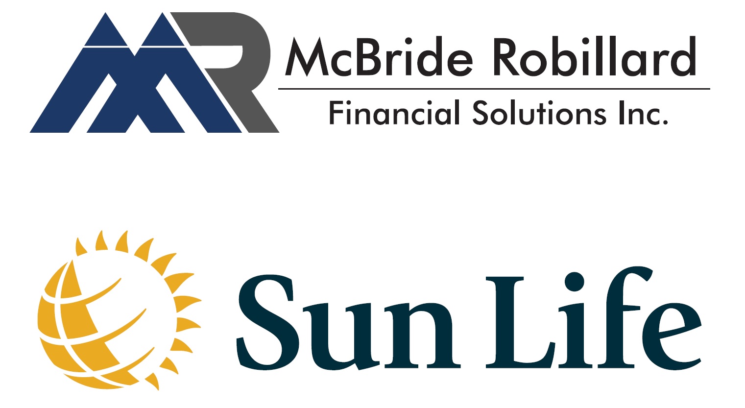 Hole Sponsor - McBride Robillard Financial Solutions Inc. - Sun Life - Logo