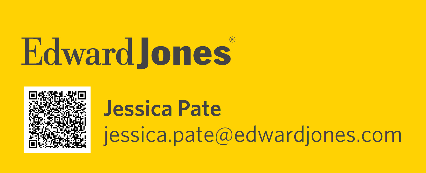 Silver Hole Sponsors - Edward Jones - Jessica Pate - Logo
