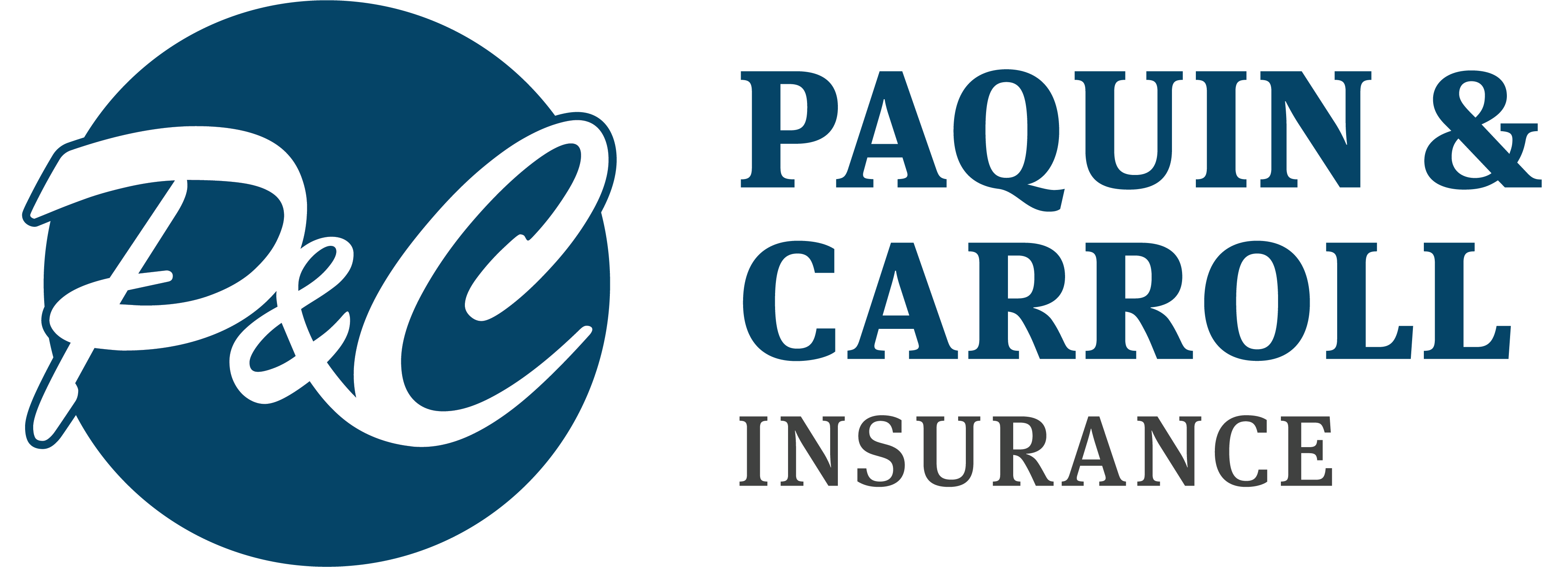 Gold Team Sponsors - Paquin & Carroll Insurance - Logo