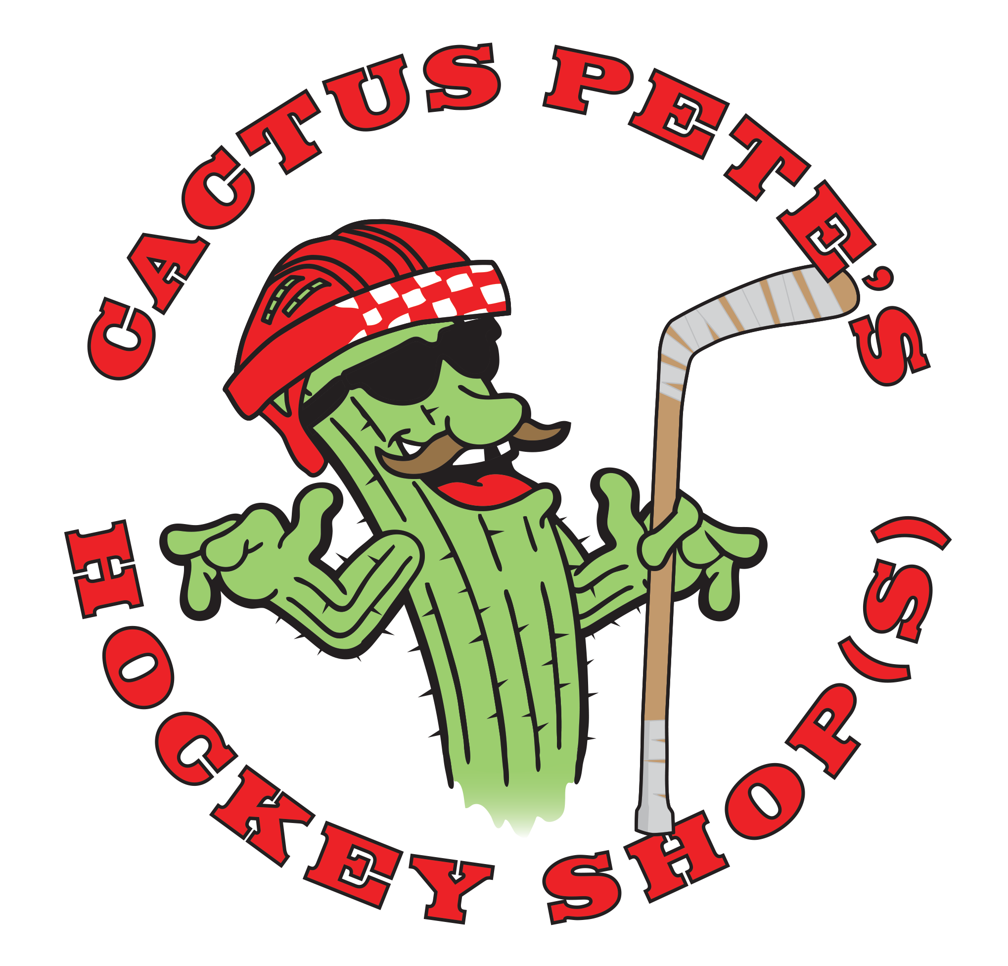 Contest Sponsor - Cactus Pete's Fun Center & Hockey Shop{s} - Logo