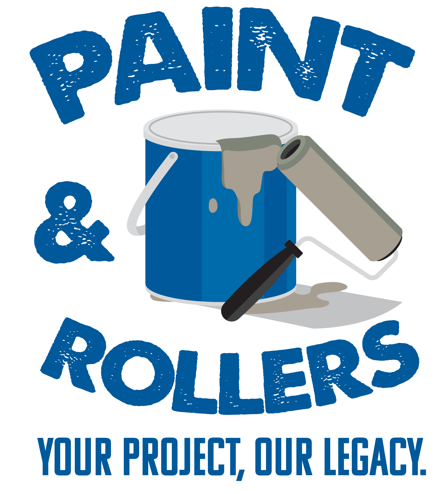 PAINT AND ROLLERS