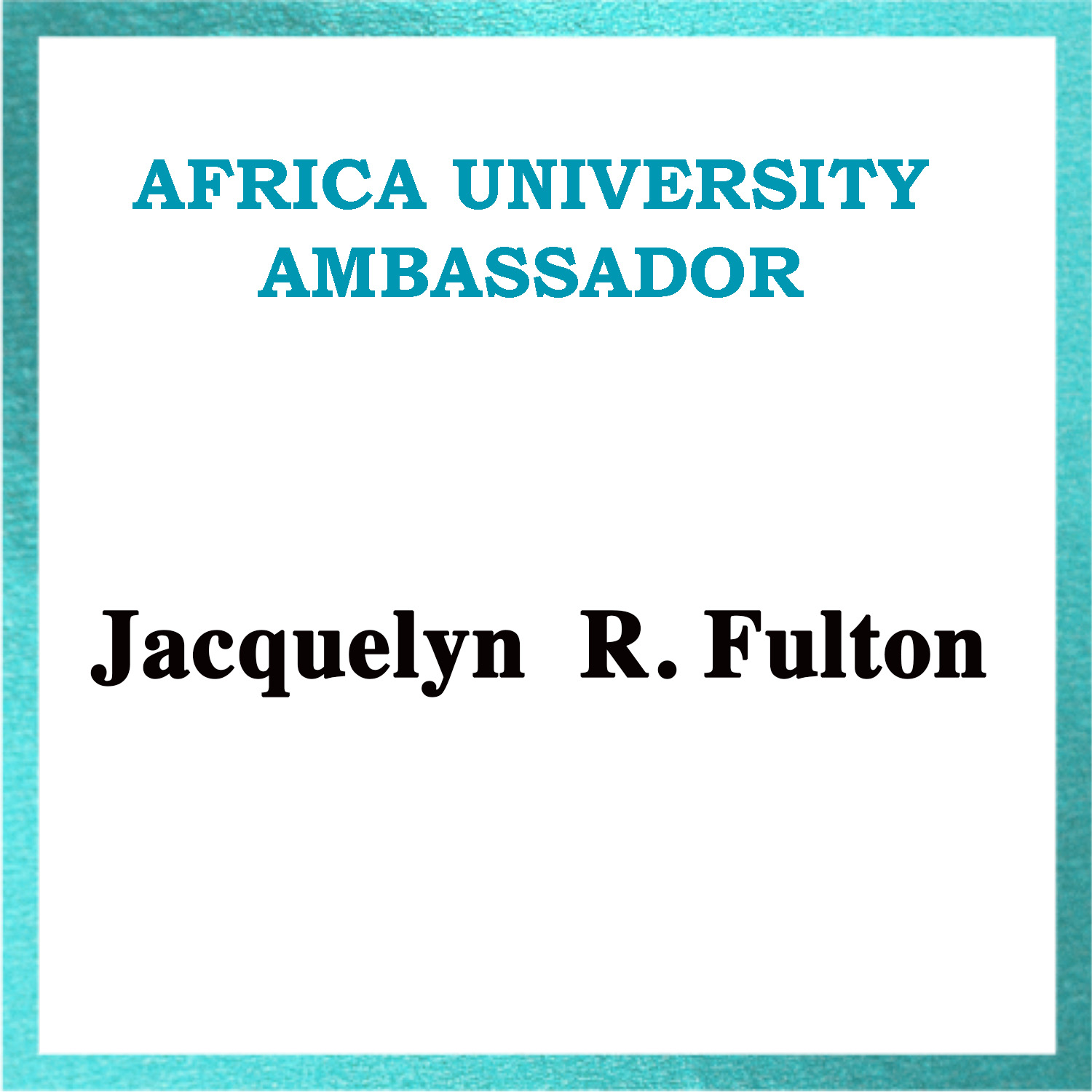 Jacquelyn R. Fulton