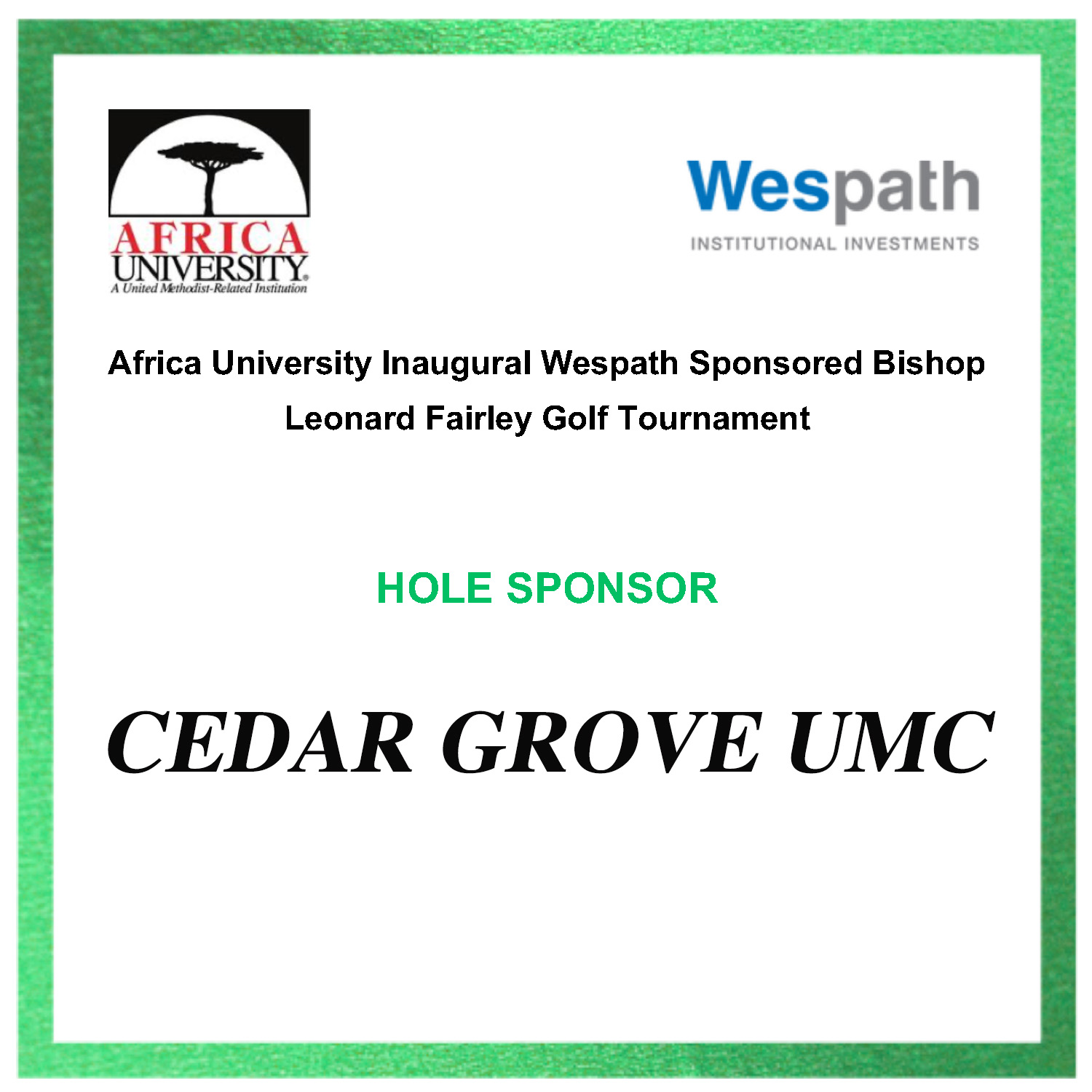 Cedar Grove UMC