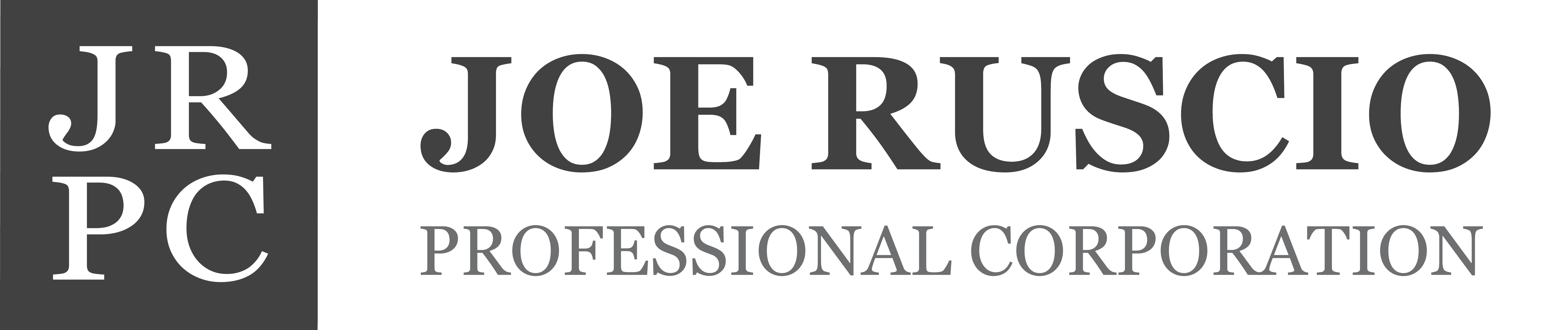 Hole Sponsor - Joe Ruscio Professional Corporation - Logo