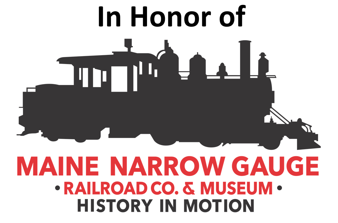 Hole Sponsors - In Honor of Maine Narrow Gauge Railroad - Logo