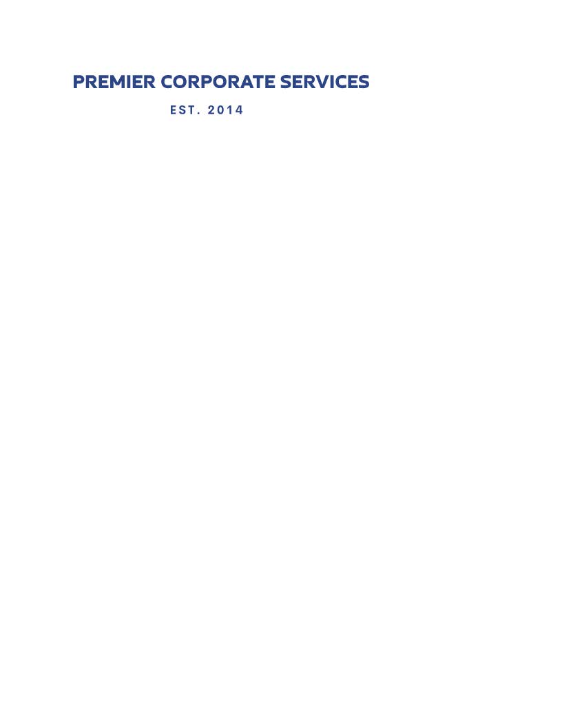 Platinum  - Premier Corporate Services - Logo