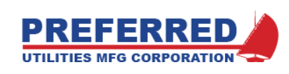 Golf Shirt Sponsor - Preferred Utilities Manufacturing Corporation - Logo
