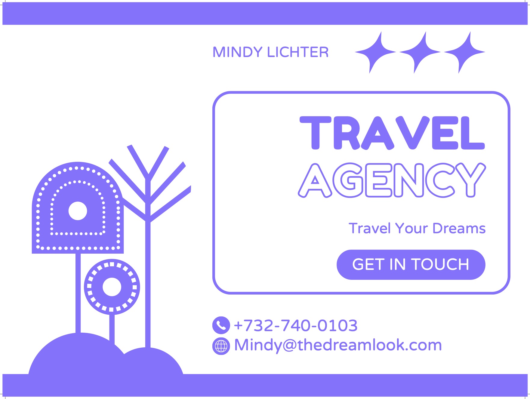Hole Sponsor - Mindy's Travel Agency - Logo