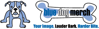 Hole Sponsor - Blue Dog Merch - Logo