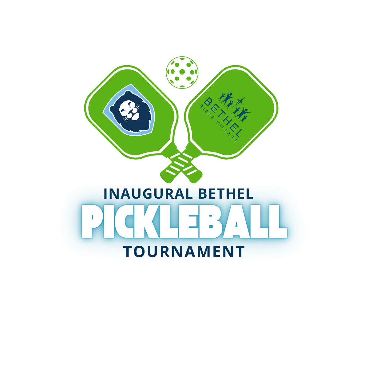 Bethel's Inaugural Pickleball Tournament logo
