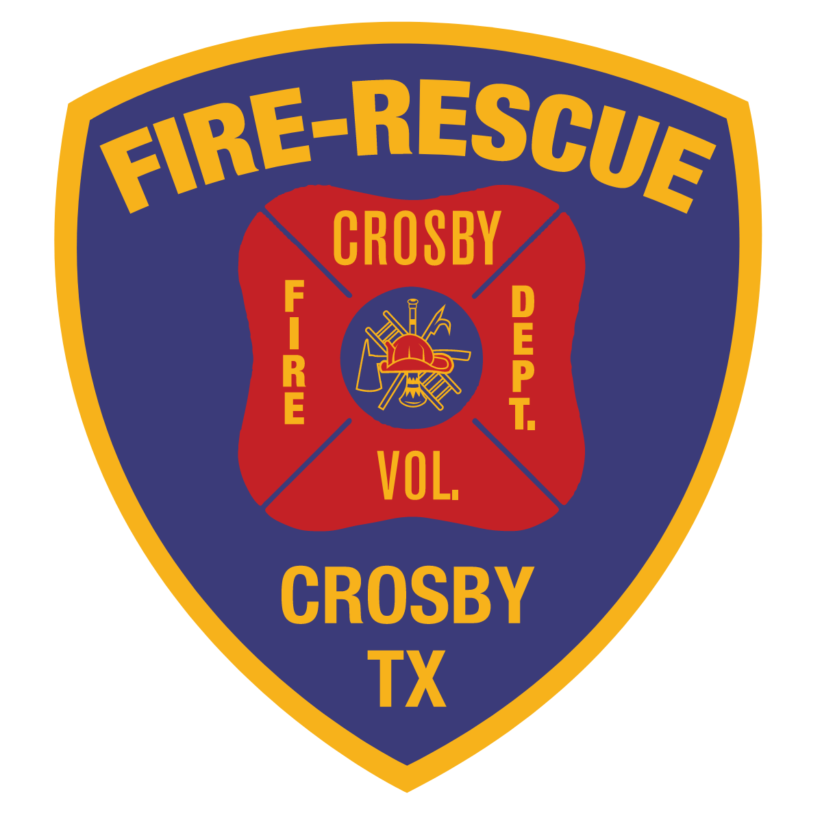 Crosby Volunteer Fire Department Golf Open logo